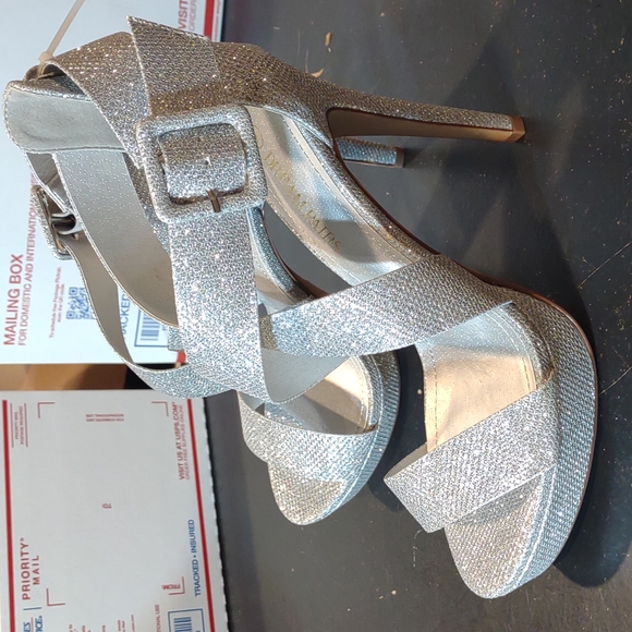 DREAM PAIRS Open Toe High Stilettos Platform Party Pump Heel Sandals Charlotte, - Picture 4 of 11